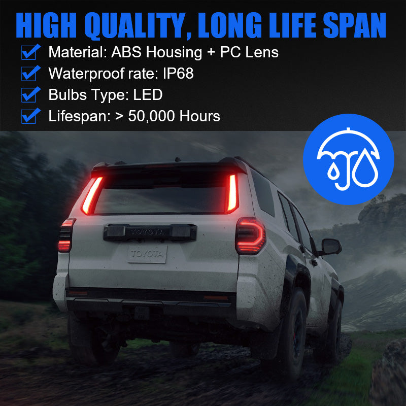 Durable & High-Quality Build for rear pillar brake lights