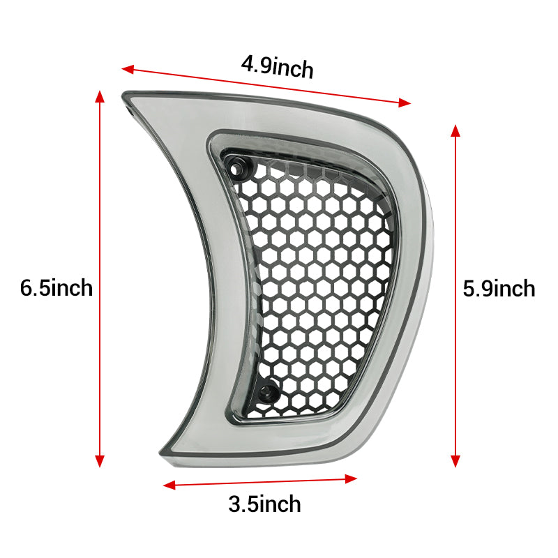 Road Glide turn signal lights size