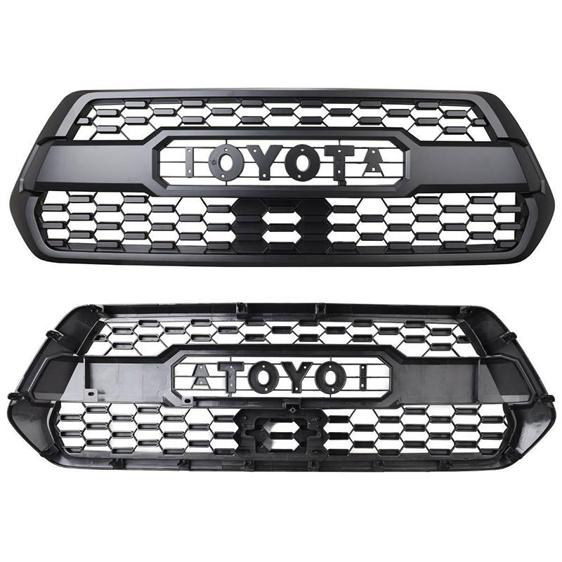 2019 toyota tacoma grille with grey letter