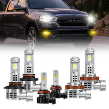 Bombillas de faros delanteros LED 9005 H11 y bombillas de luces antiniebla LED para Toyota 4Runner 2010 y posteriores