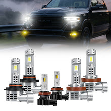 Bombillas de faros delanteros LED 9005 H11 y bombillas de luces antiniebla LED para Toyota 4Runner 2010 y posteriores