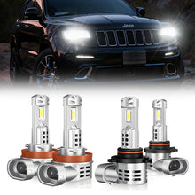 Fit For 2014-2016 Jeep Grand Cherokee H11 9005 LED Headlight Bulbs