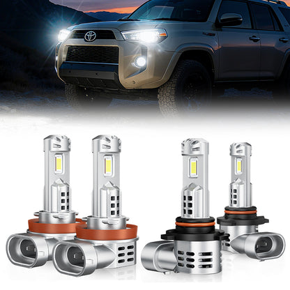 9005 H11 LED Headlight Bulbs & LED Fog Light Bulbs for 2010-2020 Toyota 4Runner