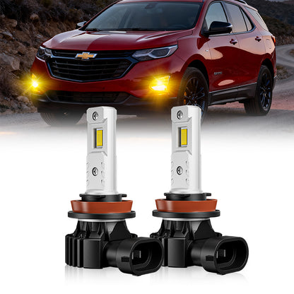 Fit For 2018-2020 Chevrolet Equinox 9012 LED Headlight Bulbs & H8 Fog Light Bulbs