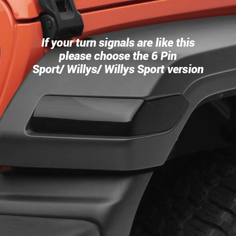 Jeep Wrangler JL & Gladiator JT Sequential Turn Signal Lights & DRL