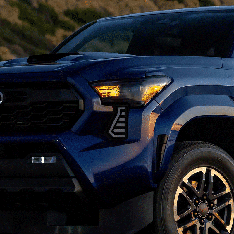 LED Fog Lights with DRL & Sequential Turn Signals for 2024-2025 Toyota Tacoma