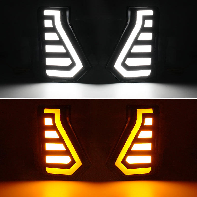 LED Fog Lights with DRL & Sequential Turn Signals for 2024-2025 Toyota Tacoma