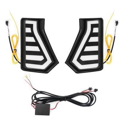 LED Fog Lights with DRL & Sequential Turn Signals for 2024-2025 Toyota Tacoma