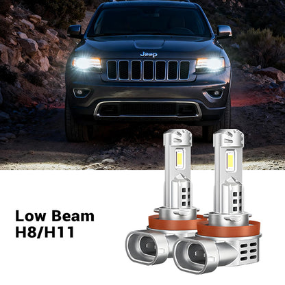 Fit For 2014-2016 Jeep Grand Cherokee H11 9005 LED Headlight Bulbs
