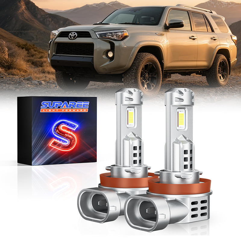 Bombillas LED para faros delanteros H8 H11 H16 con bombillas antiniebla para Toyota Tacoma 2016 y posteriores