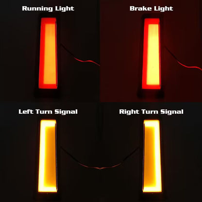 Gray Lens Color Saddlebag Turn Signals for Harley Davidson