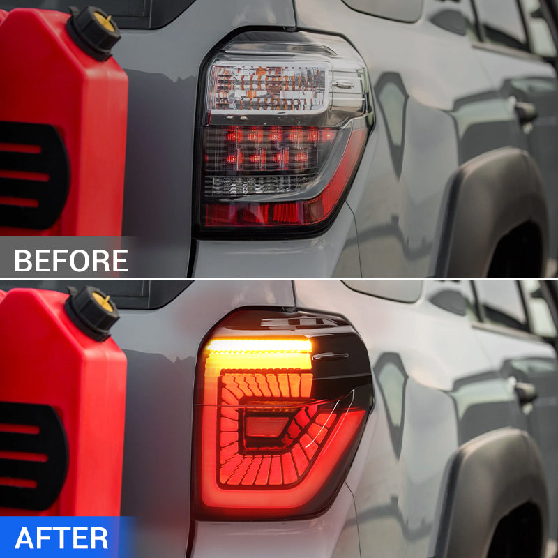 Sequential LED Tail Lights Assembly for 2010-2024 Toyota 4Runner