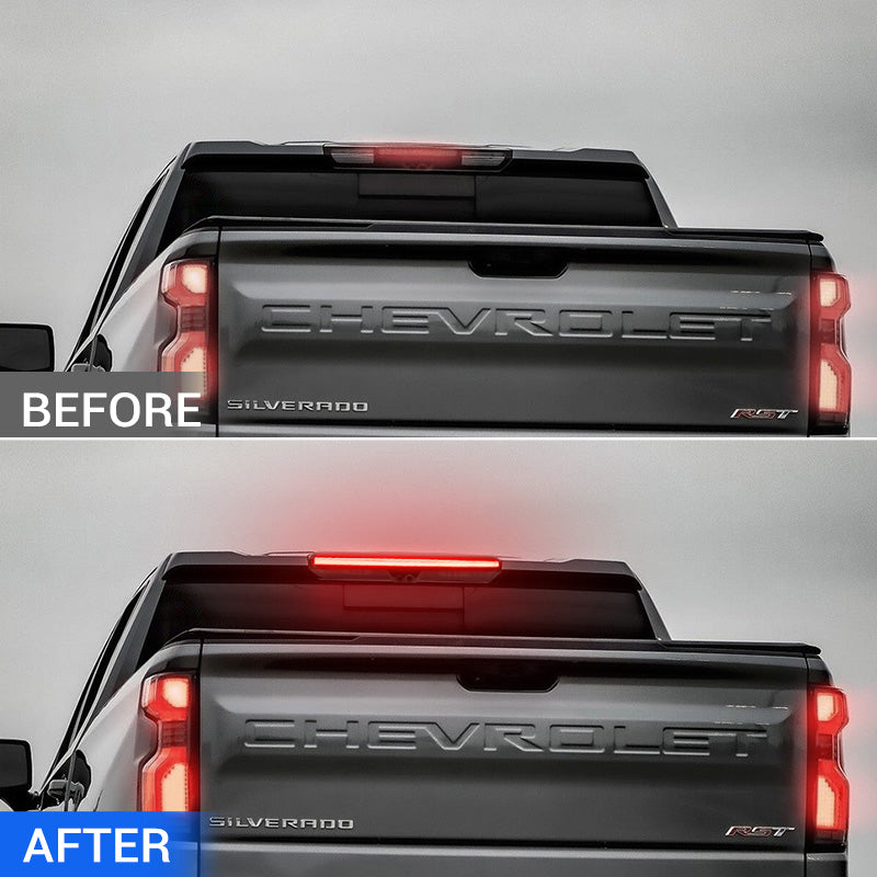 Silverdo brake lights before and after