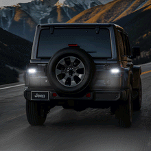Smoked LED Tail Lights for Jeep Wrangler JL JLU with High Visibility and Waterproof Design