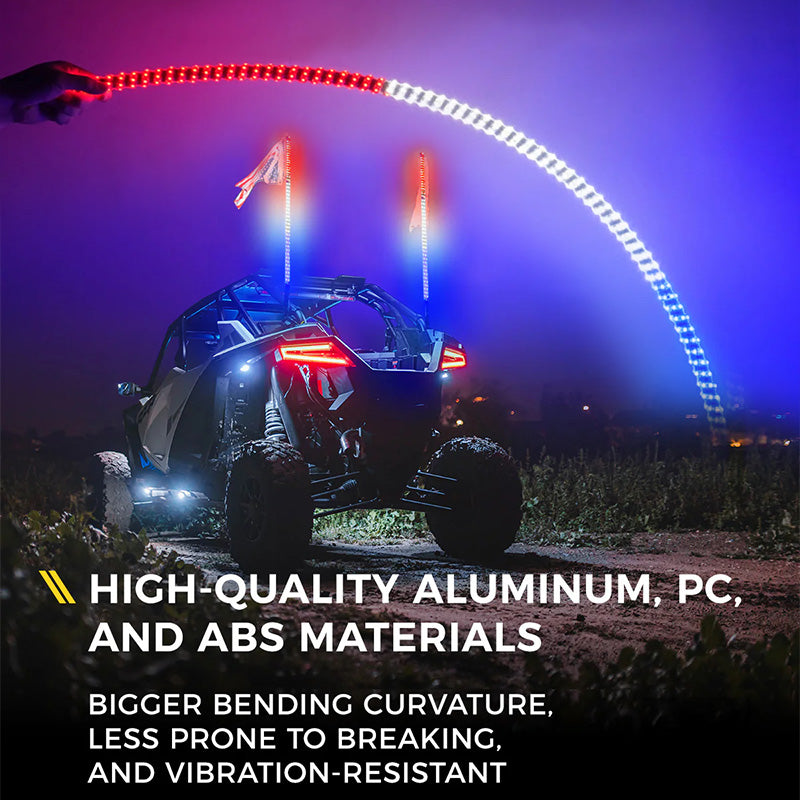 High Quality Spiral LED Whip Light