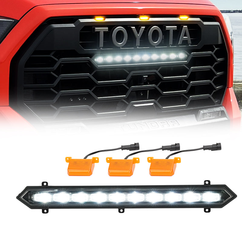 2022-2026 Toyota Tundra TRD Pro Grille Light Bar & Front Raptor Lights