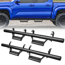 Heavy-Duty Anti-Slip Steel Black Side Step Running Boards for 2024-2025 Toyota Tacoma