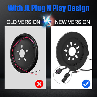 Spare tire light for jl