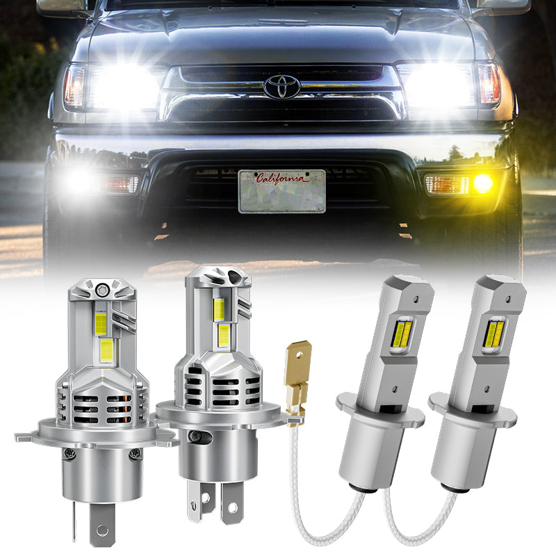 Suparee LED Headlight Bulbs & LED Fog Light Bulbs for 1999-2002 Toyota 4Runner