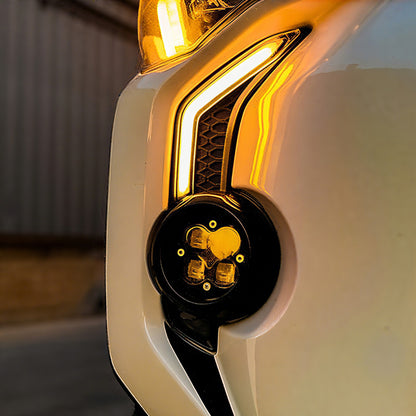 RDB Fog Light Bezel Frame for Toyota 4Runner 2014-2024, Durable Fog Lamp Housing Trim Replacement