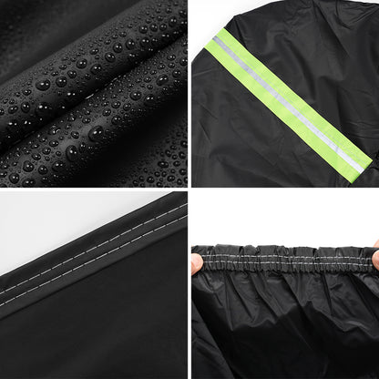 4Runner truck cover with Green Reflective Strips