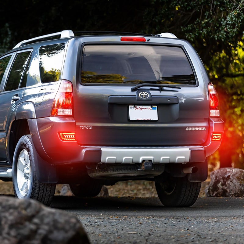 LED Lower Bumper Reflector Lights for 2003-2005 Toyota 4Runner