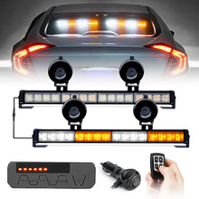 Barras de luces LED direccionales de tráfico de 17"