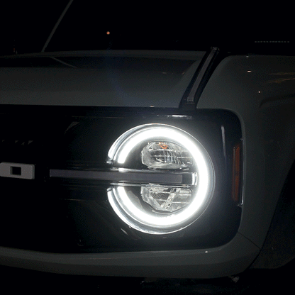 Bronco trail marker lights