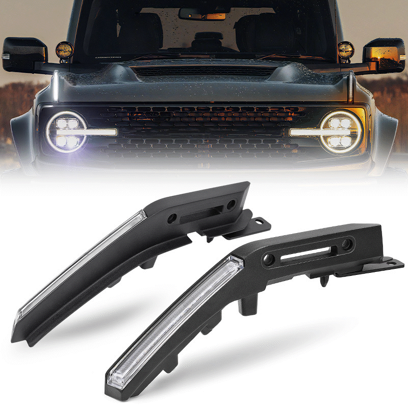 Bronco trail marker lights