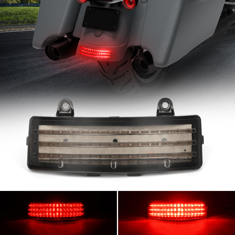 Tri-Bar LED Rear Fender Tip Light for Harley Touring