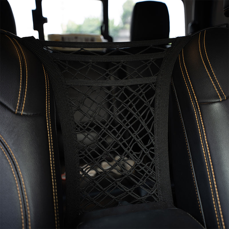 Universal Seat Divider Storage Net & Pet Barrier