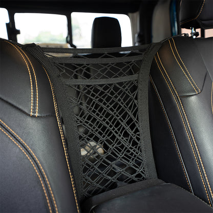 Universal Seat Divider Storage Net & Pet Barrier