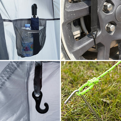 tailgate camping tent​ for 5-8 person