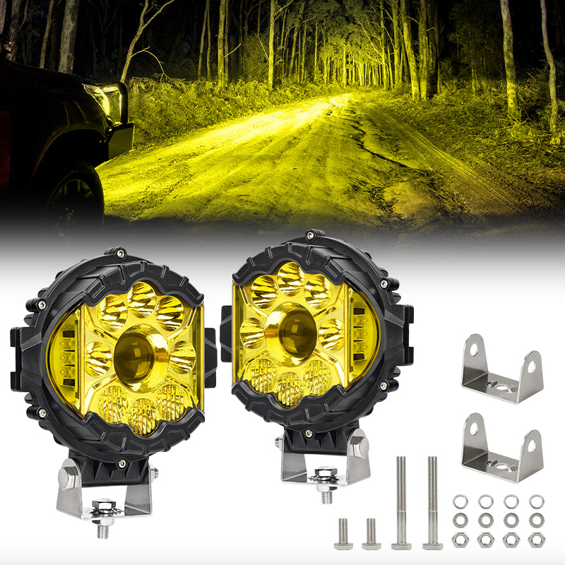 Jeep LED light pods enhance its off-road capabilities