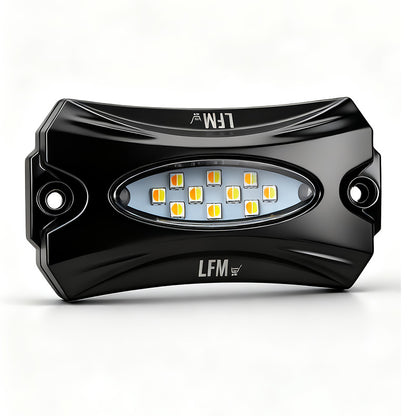 Best rock lights with premium LED chips 6W output 110° wide beam bright and uniform illumination for off-road vehicles