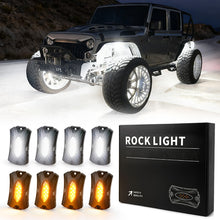 Best rock lights with premium LED chips 6W output 110° wide beam bright and uniform illumination for off-road vehicles