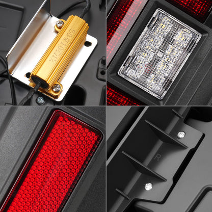 Flush Mount Jeep JL Tail Lights for 2018–2025 Wrangler