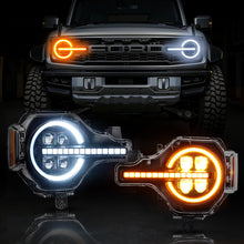 Ford Bronco Headlights with Dual Color | DOT & SAE Approved