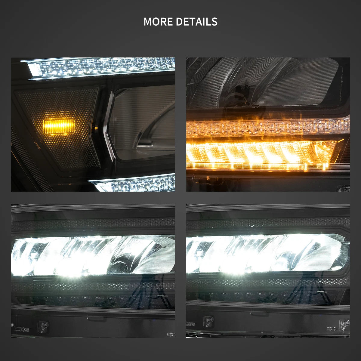 LED Headlights Upgrade for Dodge Ram 1500 DT