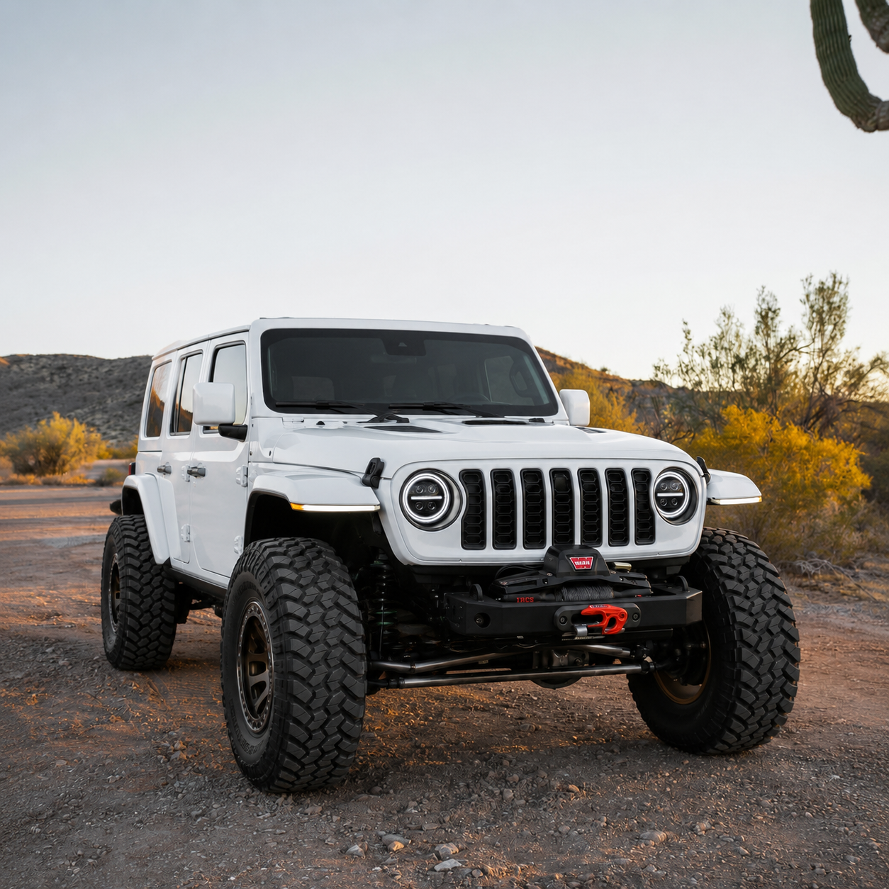Onyx Series RGB LED Headlights for Jeep Wrangler JL & Gladiator JT – 8-Core Projector with App Control