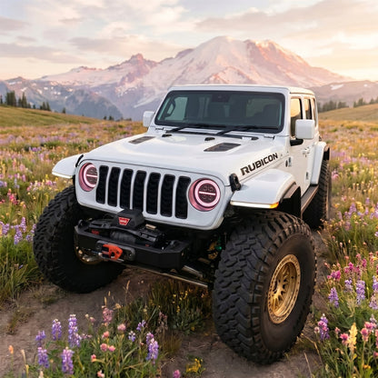 jeep-wrangler-custom-led-headlights-with-glowing-rgb-halo-ring-and-four-visible-projector-lenses-in-a-dark-garage