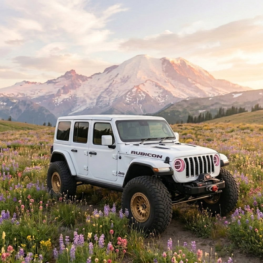 jeep-wrangler-custom-led-headlights-with-glowing-rgb-halo-ring-and-four-visible-projector-lenses-in-a-dark-garage