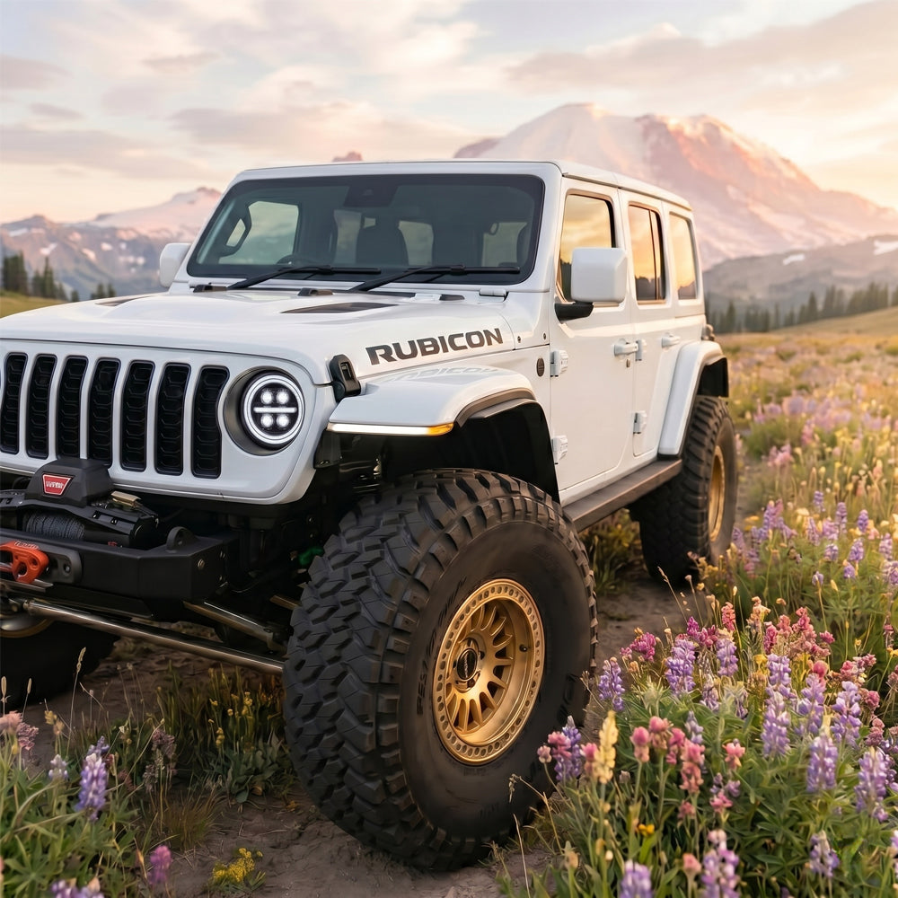 jeep-wrangler-custom-led-headlights-with-glowing-rgb-halo-ring-and-four-visible-projector-lenses-in-a-dark-garage
