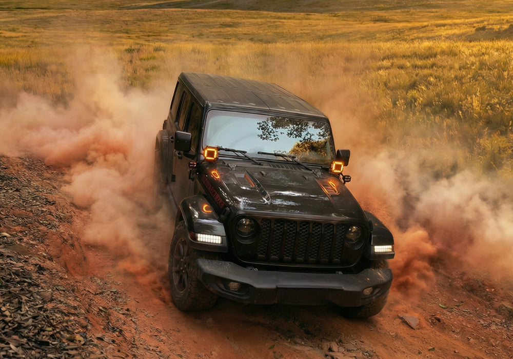 hyper-series-led-pod-lights-clear-amber-black-lens-covers-jeep-jl