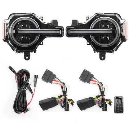 Adaptive LED Projector Headlights for Ford Bronco 2021-2025