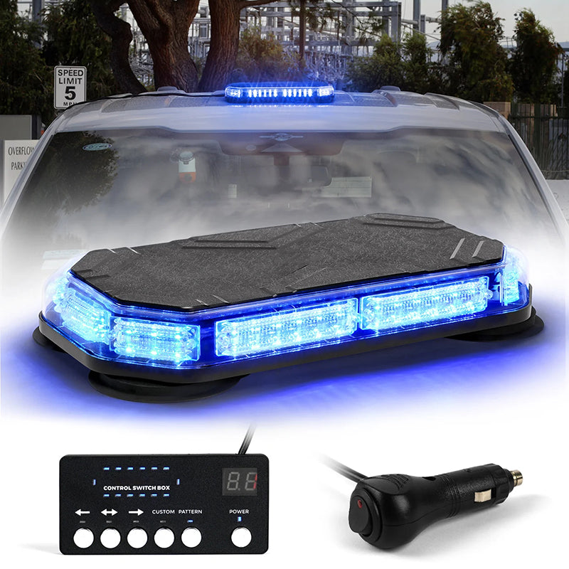 LED Emergency Strobe Light with Magnetic Mount