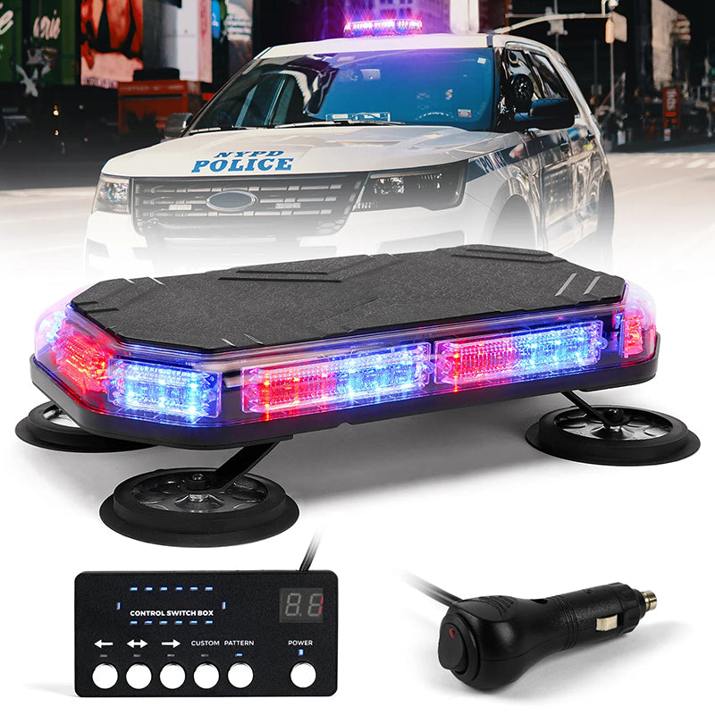 LED Emergency Strobe Light with Magnetic Mount