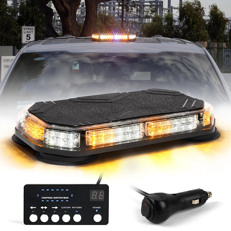 LED Emergency Strobe Light with Magnetic Mount