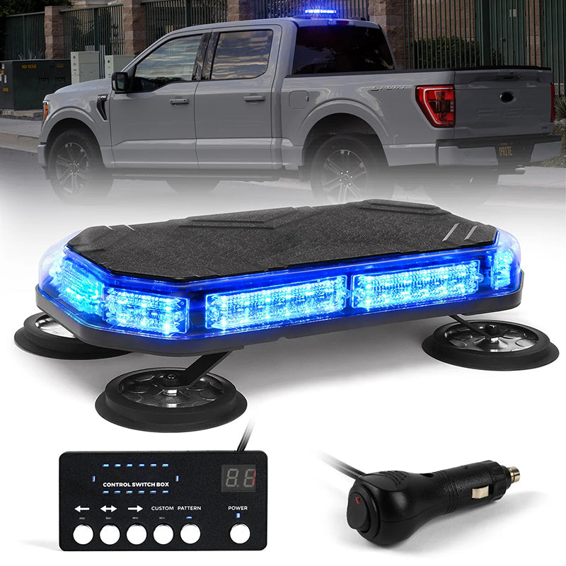 LED Emergency Strobe Light with Magnetic Mount