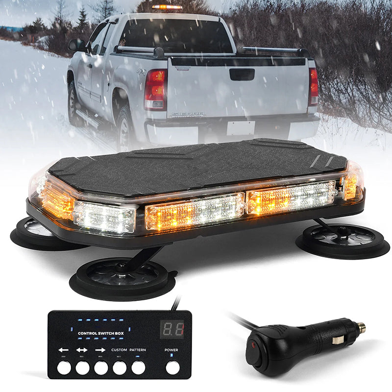 LED Emergency Strobe Light with Magnetic Mount